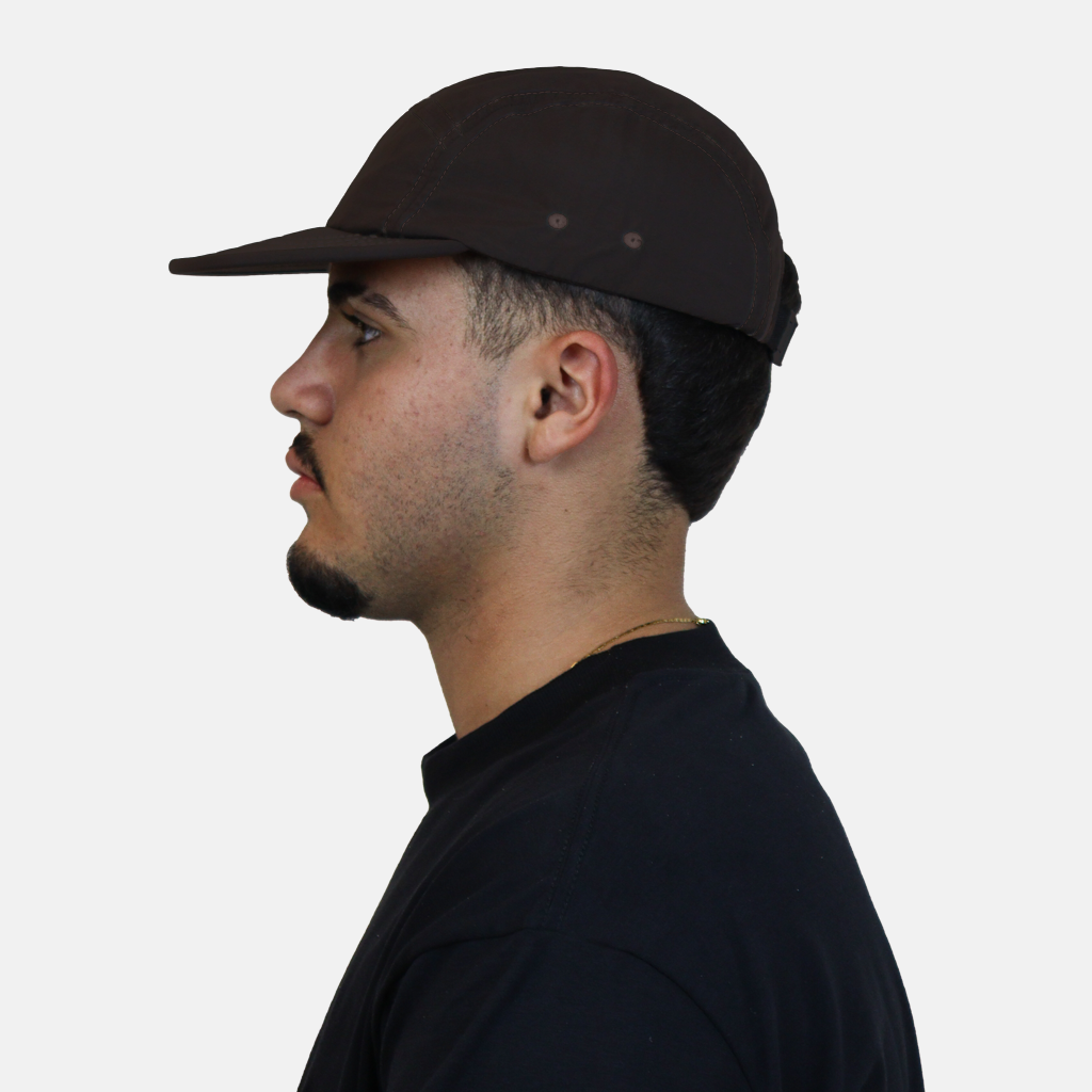 Boné Five Panel Marrom