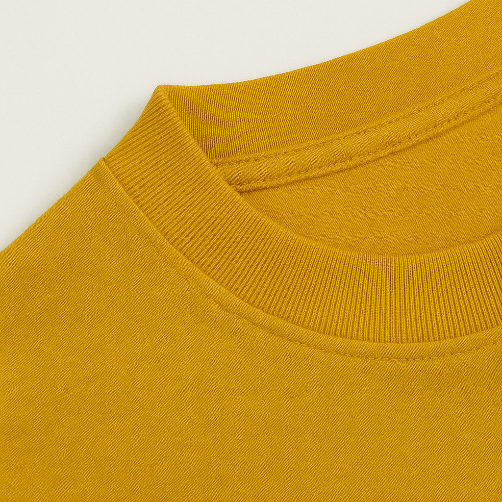 Tshirt Boxy - Amarelo