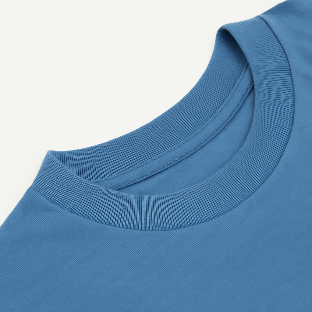 Tshirt Boxy - Azul