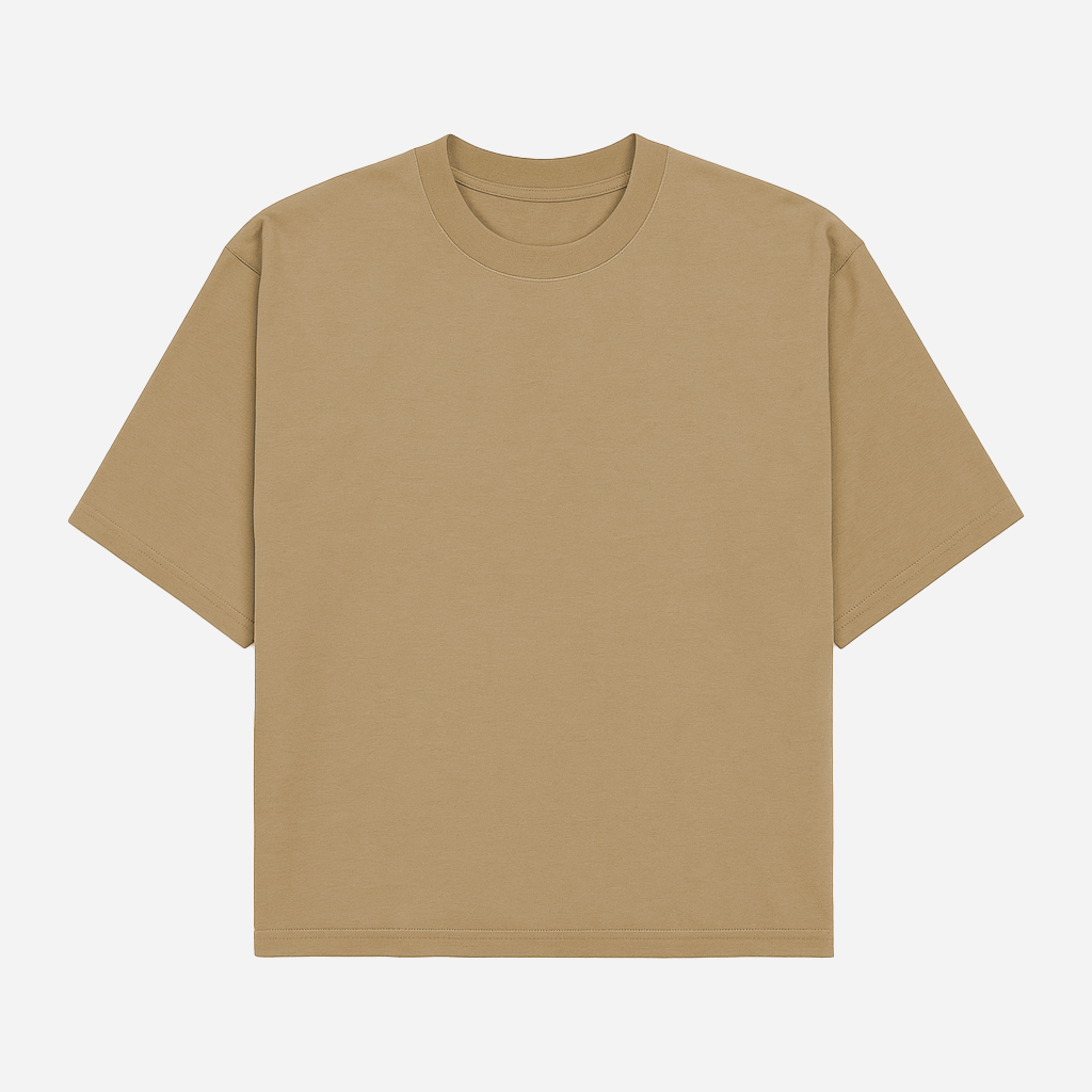 Tshirt Oversized - Bege 2131