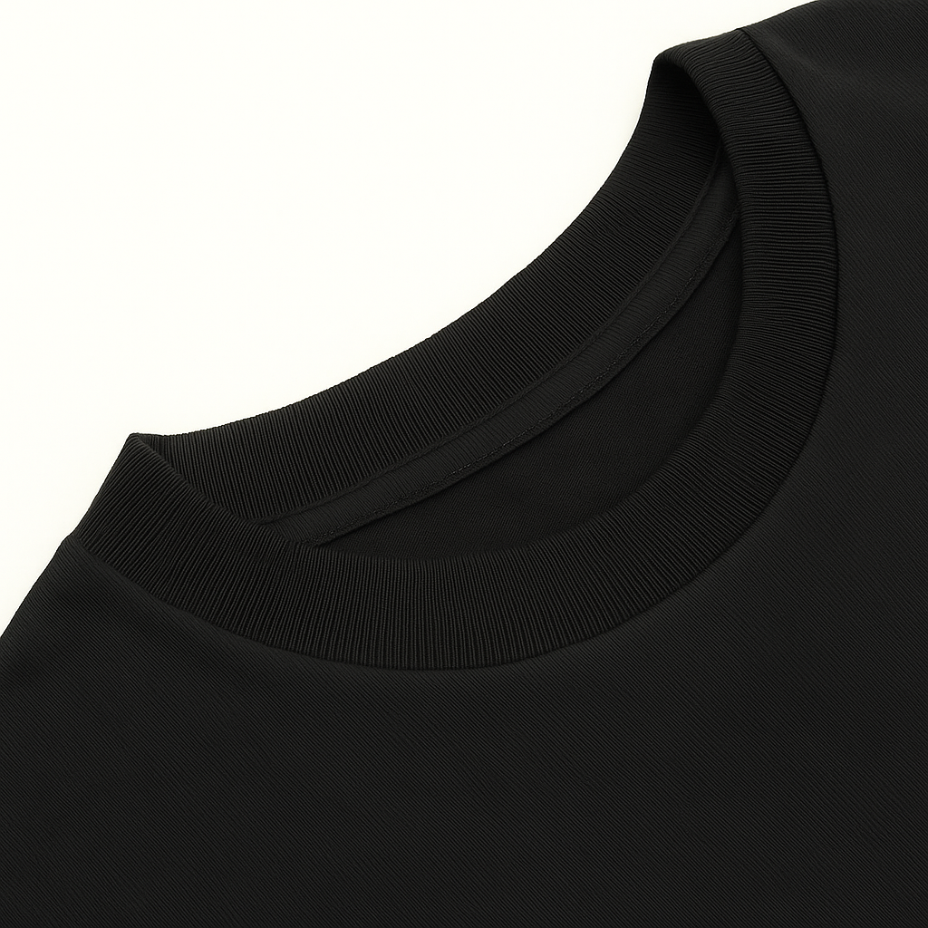 Tshirt Boxy - Preta
